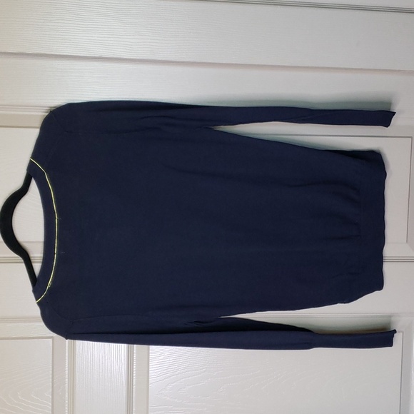NWT Forever 21 navy v-neck lightweight long sleeve sweater size medium - Picture 6 of 6